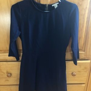 Navy blue dress